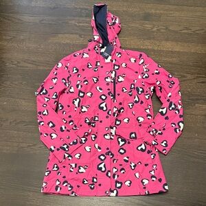 Crown & Ivy Patterned Hooded Jacket